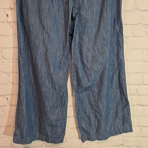J.Crew Factory wide leg pull on pants size 2 - Picture 7 of 8